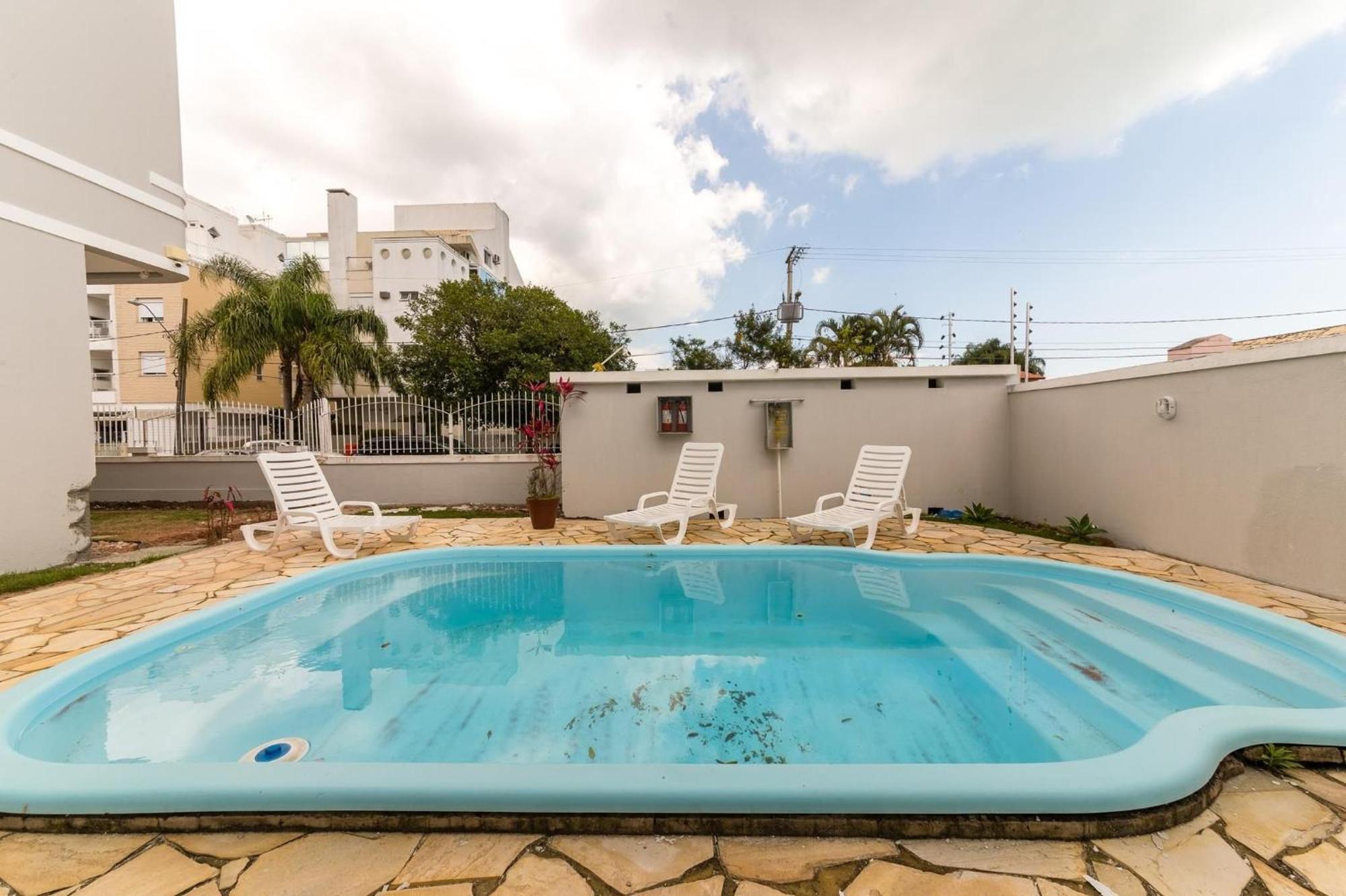 Апартаменты Belo Apto C/ Piscina Em Jurere 800M Do Mar Chr101 Флорианополис Экстерьер фото
