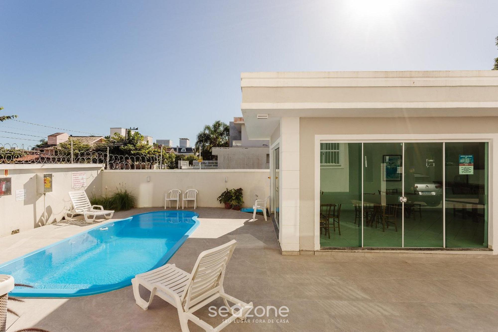 Апартаменты Belo Apto C/ Piscina Em Jurere 800M Do Mar Chr101 Флорианополис Экстерьер фото