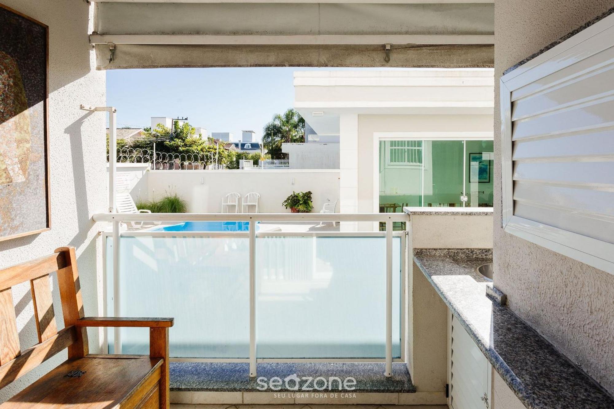 Апартаменты Belo Apto C/ Piscina Em Jurere 800M Do Mar Chr101 Флорианополис Экстерьер фото